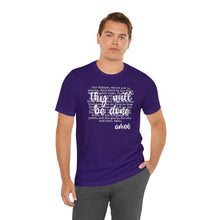 Load image into Gallery viewer, The Lord's Prayer Unisex Jersey Short Sleeve Tee