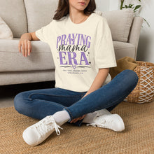 Load image into Gallery viewer, Praying Mama Era T-Shirt | Christian Mom Faith Tee | Faith-Based Graphic Shirt