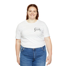 Load image into Gallery viewer, The Serenity Prayer Black Text Unisex Jersey Short Sleeve Tee
