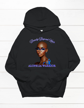 Load image into Gallery viewer, Beauty Beyond Hair: Alopecia Warrior Unisex Sweatshirt