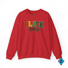 Load image into Gallery viewer, Faux Embroidery Black History Crewneck Sweatshirt