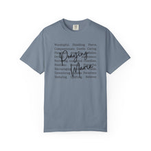 Load image into Gallery viewer, Praying Mama Shirt – Faith-Based Inspirational Graphic Tee for Women