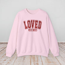 Load image into Gallery viewer, Faux Glitter Loved John 3:16 Unisex Shirts