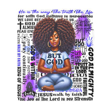 Load image into Gallery viewer, Inspirational But God Ultra-Soft Micro Fleece Blanket 50"x60"
