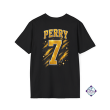 Load image into Gallery viewer, Custom Go Cougars Team Spirit T-Shirt | Black & Gold Game Day Shirt | Cougars Fan Tee