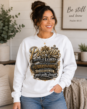 Load image into Gallery viewer, Trust in the Lord Proverbs 3:5-6 Christian T-Shirt | Inspirational Bible Verse Faith Shirt