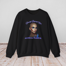 Load image into Gallery viewer, Beauty Beyond Hair: Alopecia Warrior Unisex Sweatshirt
