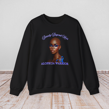 Load image into Gallery viewer, Beauty Beyond Hair: Alopecia Warrior Unisex Sweatshirt