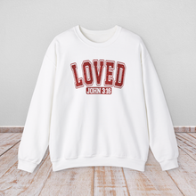 Load image into Gallery viewer, Faux Glitter Loved John 3:16 Unisex Shirts