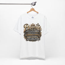 Load image into Gallery viewer, Trust in the Lord Proverbs 3:5-6 Christian T-Shirt | Inspirational Bible Verse Faith Shirt