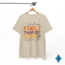 Load image into Gallery viewer, Custom Family Thanksgiving Unisex Shirts