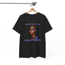 Load image into Gallery viewer, Supporter of an Alopecia Warrior Unisex T-shirt