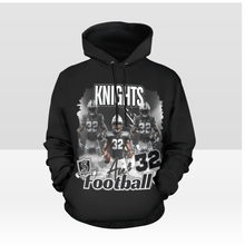 Load image into Gallery viewer, Custom Photo Football Hoodie