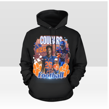 Load image into Gallery viewer, Custom Photo Football Hoodie