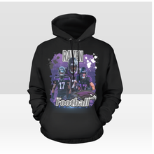 Load image into Gallery viewer, Custom Photo Football Hoodie