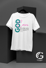 Load image into Gallery viewer, God Cares Unisex Short Sleeve T-Shirt: I Peter 5:6-7 By: A. Perry