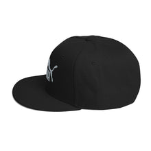 Load image into Gallery viewer, Custom Judah All Black Gray Logo Snapback Hat