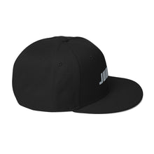 Load image into Gallery viewer, Custom Judah All Black Gray Logo Snapback Hat