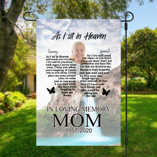 Load image into Gallery viewer, Custom Photo Memorial Garden Flag