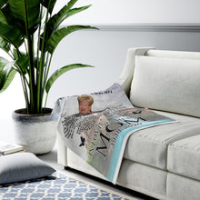 Load image into Gallery viewer, Custom Photo Memorial Velveteen Plush Blanket