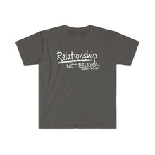 Load image into Gallery viewer, Relationship Not Religion Unisex Softstyle T-Shirt