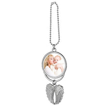 Load image into Gallery viewer, Custom Car Angel Wings Pendant (Ornament) for Rear View Mirror