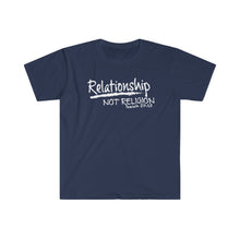Load image into Gallery viewer, Relationship Not Religion Unisex Softstyle T-Shirt