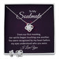 To My Soulmate - You Were Recognized By My Heart Before My Eyes Understood Who You Were Necklace Set