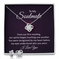 To My Soulmate - You Were Recognized By My Heart Before My Eyes Understood Who You Were Necklace Set