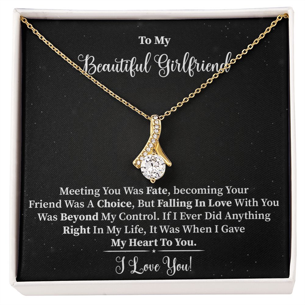 To My Girlfriend - Falling In Love With You Was Beyond My Control