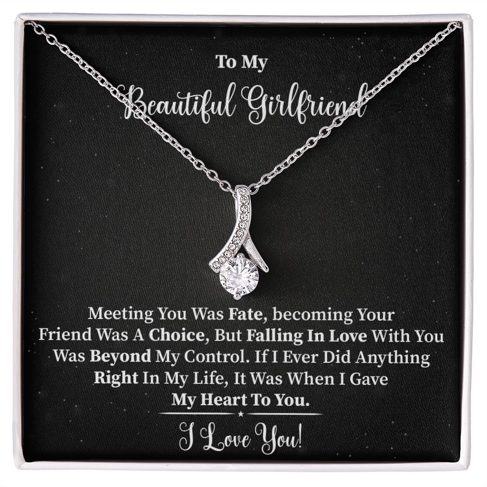 To My Girlfriend - Falling In Love With You Was Beyond My Control