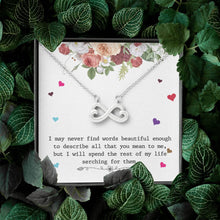 Load image into Gallery viewer, May Never Find Words Necklace