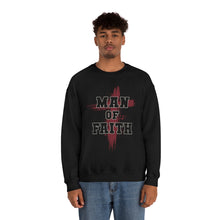 Load image into Gallery viewer, Man of Faith Unisex Heavy Blend Crewneck Sweatshirt - Perfect for Religious Apparel, Christian Gift, Comfortable and Stylish