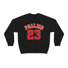 Load image into Gallery viewer, Unisex Sweatshirt with Inspiring Psalms 23 Design