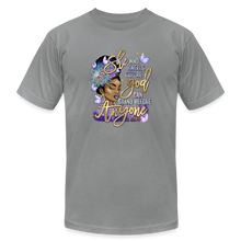 Load image into Gallery viewer, She Who Kneels Before God Unisex Jersey T-Shirt - slate