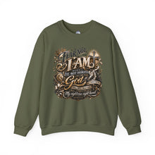 Load image into Gallery viewer, Fear Not For I Am With You Christian Sweatshirt | Isaiah 41:10 Bible Verse Crewneck | Faith-Based Christian Pullover | Inspirational Religious Gift
