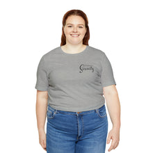 Load image into Gallery viewer, The Serenity Prayer Black Text Unisex Jersey Short Sleeve Tee
