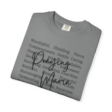 Load image into Gallery viewer, Praying Mama Shirt – Faith-Based Inspirational Graphic Tee for Women
