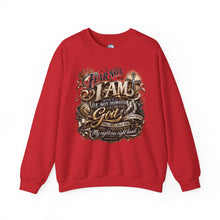 Load image into Gallery viewer, Fear Not For I Am With You Christian Sweatshirt | Isaiah 41:10 Bible Verse Crewneck | Faith-Based Christian Pullover | Inspirational Religious Gift
