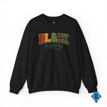 Load image into Gallery viewer, Faux Embroidery Black History Crewneck Sweatshirt
