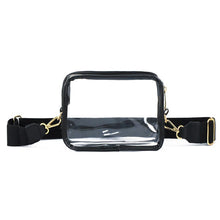 Load image into Gallery viewer, Clear Square Stadium Sling Bag Crossbody Strap
