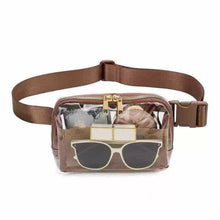 Load image into Gallery viewer, Clear Stadium Belt Bag Sling Crossbody
