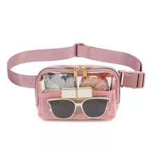 Load image into Gallery viewer, Clear Stadium Belt Bag Sling Crossbody
