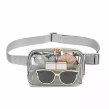 Load image into Gallery viewer, Clear Stadium Belt Bag Sling Crossbody
