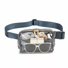 Load image into Gallery viewer, Clear Stadium Belt Bag Sling Crossbody
