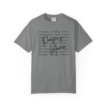 Load image into Gallery viewer, Praying Mama Shirt – Faith-Based Inspirational Graphic Tee for Women
