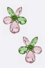 Load image into Gallery viewer, Crystal Flower Iconic Earrings
