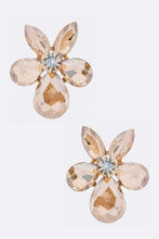 Load image into Gallery viewer, Crystal Flower Iconic Earrings
