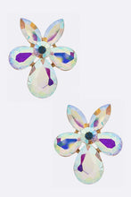 Load image into Gallery viewer, Crystal Flower Iconic Earrings
