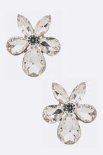 Load image into Gallery viewer, Crystal Flower Iconic Earrings
